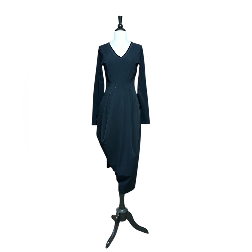 High‎ Cinched Waist Jersey Dress US10